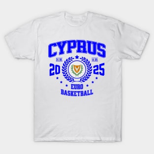 Cyprus 2025 Basketball Design T-Shirt